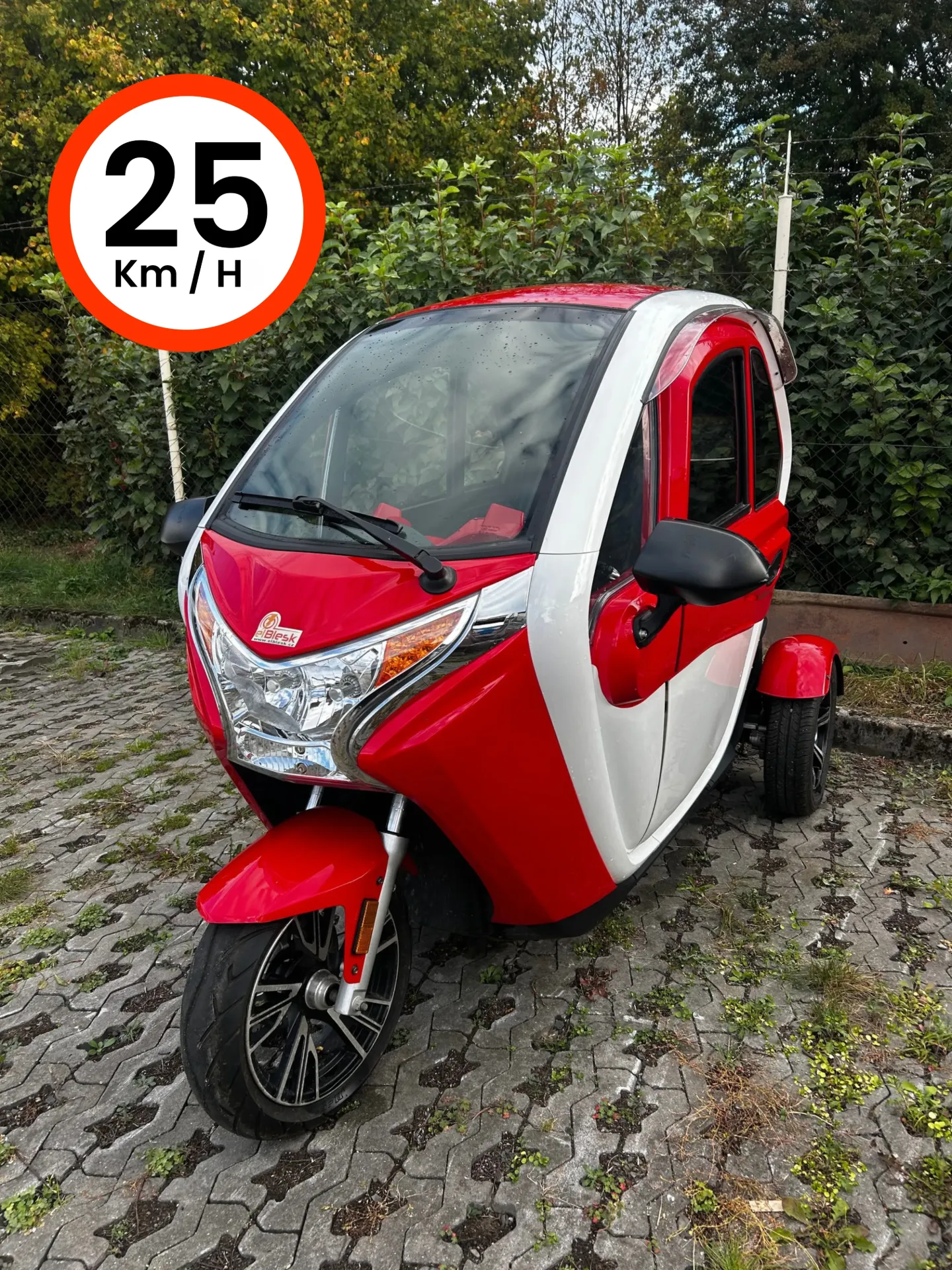 ELBLESK Tříkolka 25 km/h